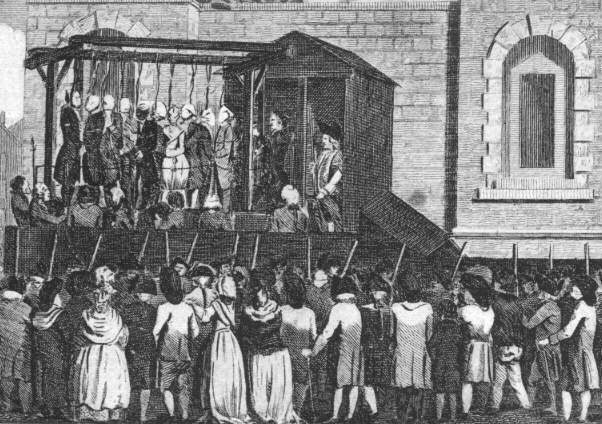women executed hanging